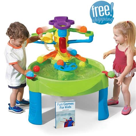 Nakshop Water Activity Table For Toddlers Outdoor Sensory Table ...