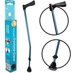 Dynamo Cyclone Cane – The New Cane for Walking – Balanced, All-Weather ...