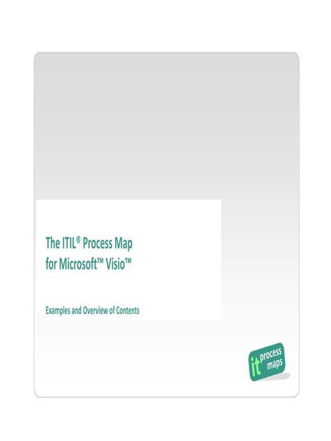 ITIL Process Map Example 的图像结果