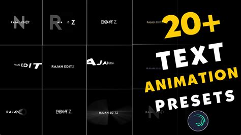 Image result for Text Tutorial Alight Motion