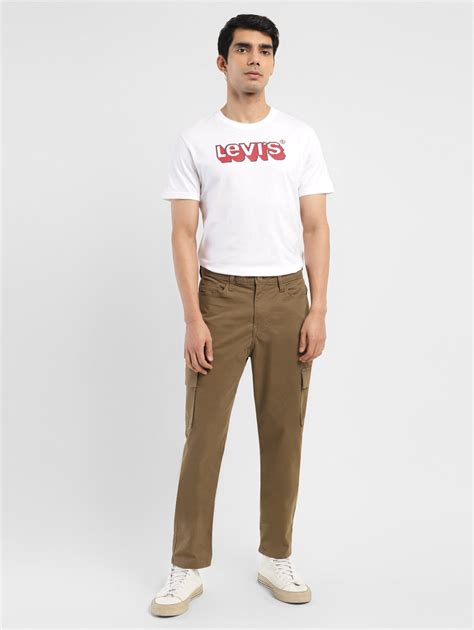 Men's Brown Loose Fit Cargo Trousers – Levis India Store