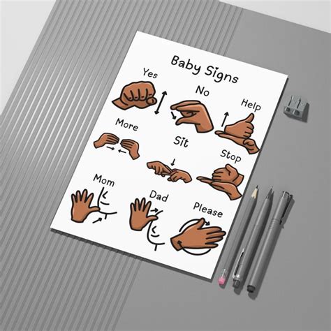 Image result for Baby Sign Language Printable