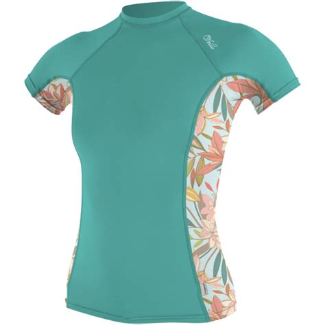 2024 O'Neill Womens Side Print Short Sleeve Rash Guard 5405S - Canton ...
