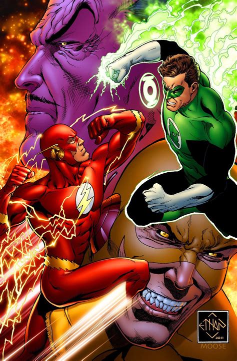 FLASH/GREEN LANTERN REBIRTH//Ethan Van Sciver/U - V | Green lantern ...