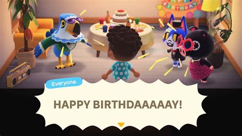 Animal Crossing Birthdays | New Horizons [November 2023] - Game ...
