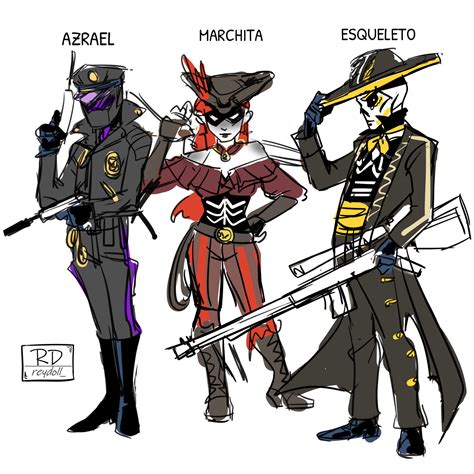 american, spanish n mexican grim reaper by SlugterraFan123 on DeviantArt