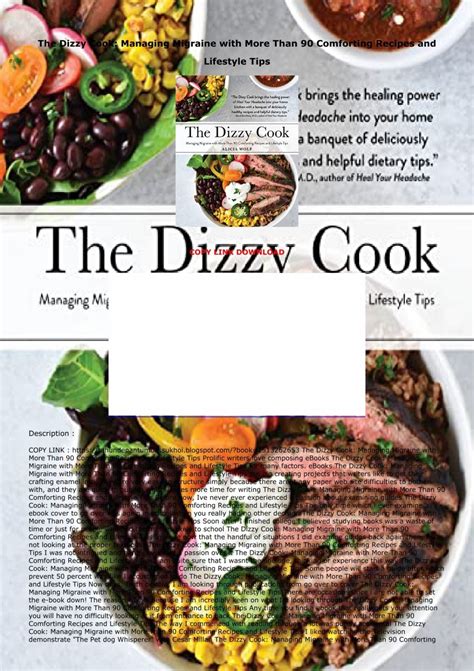 DOWNLOAD [PDF] The Dizzy Cook: Managing Migraine with More Than 90 ...