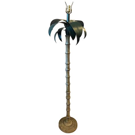 Custom Copper Palm Tree Floor Lamp at 1stDibs