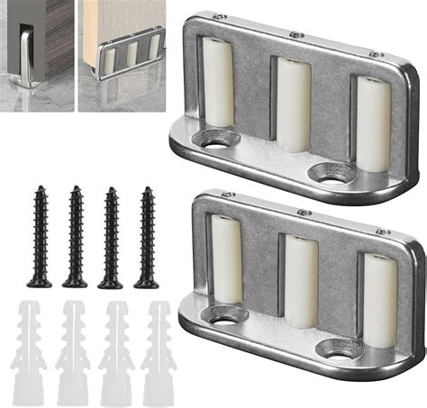 Amazon.com: 2 Pack Sliding Barn Door Floor Guide, Barn Door Adjustable ...