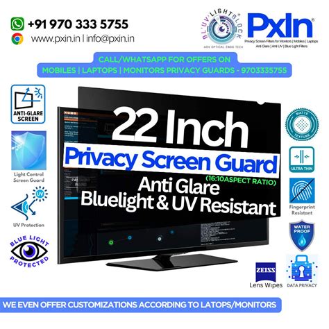 Privacy Screen Guard for 22 inch Monitor | No.1