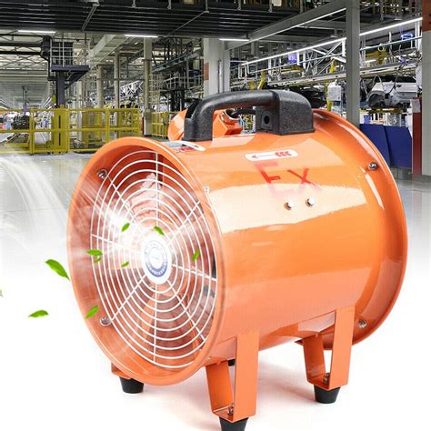 Buy DNYSYSJ Explosion Proof Axial Fan 10" (250mm) Utility Blower 250W ...