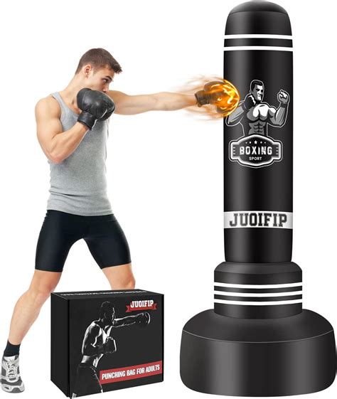 Freestanding Punching Bags for Adults 69" Freestanding Heavy Boxing Bag ...