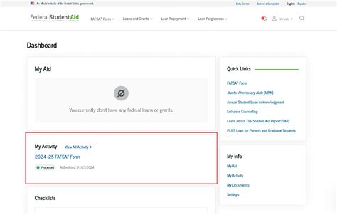 7 Things To Do After Submitting Your 2024–25 FAFSA® Form – Federal Student Aid