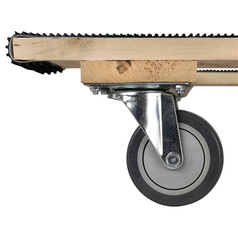 Wood 4-Wheel Dolly, H Style | Monster Moving Supplies