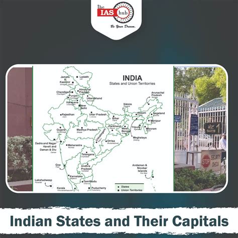 Political Map Of India With States And Capitals