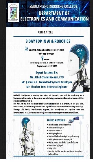 Marian Engineering College, Kazhakuttom, Thiruvananthapuram : Industry ...