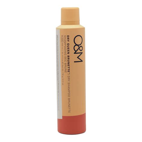 O&M Dry Queen Brunette Dry Shampoo 300ml - Adore Beauty
