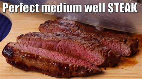 Perfect medium well STEAK like a PRO - Cheffoodiecast