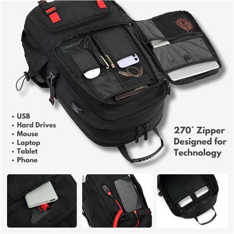 Urban Traveller Extra Large Backpack - XL Expandable with Laptop ...