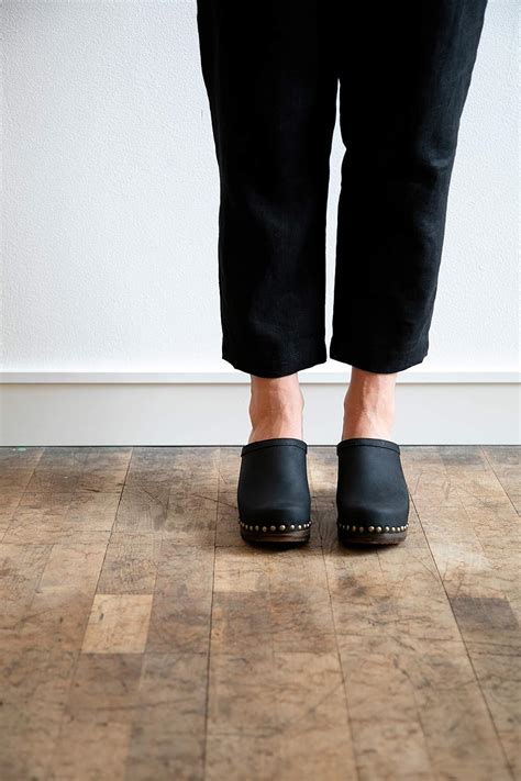 Buy Sandgrens Swedish Handmade Wooden Clog Mule | Rome Online at Lowest ...