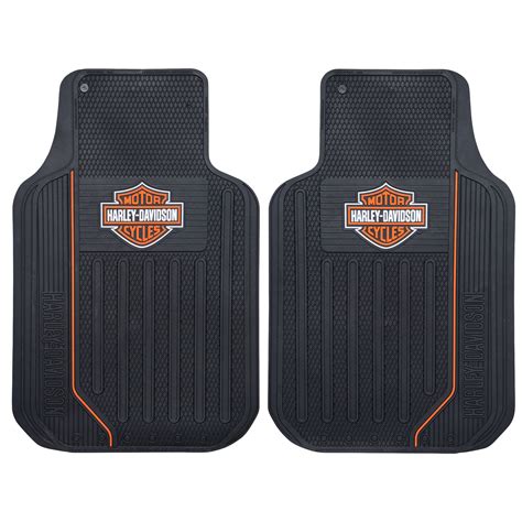 Plasticolor 2 Piece Elite Series Floor Mats - Harley-Davidson