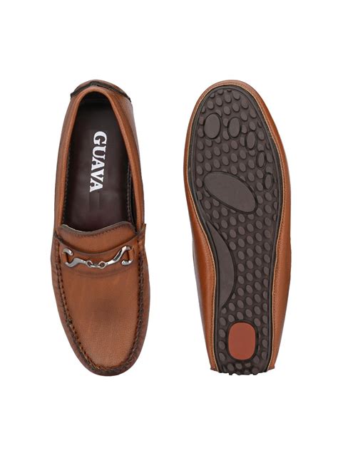 Guava Men's Tan Casual Slip On Driving Loafers (GV15JA771) – Hirolas