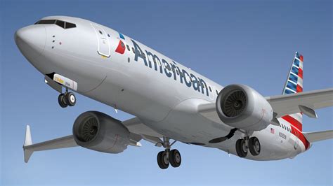B737 Max 8 American Airlines 3D - TurboSquid 2155012