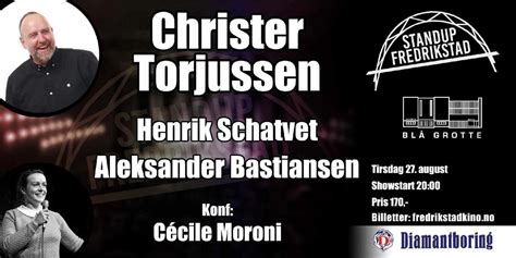 Standup Fredrikstad 27. august 2024, Blå Grotte, Fredrikstad, 27 August ...