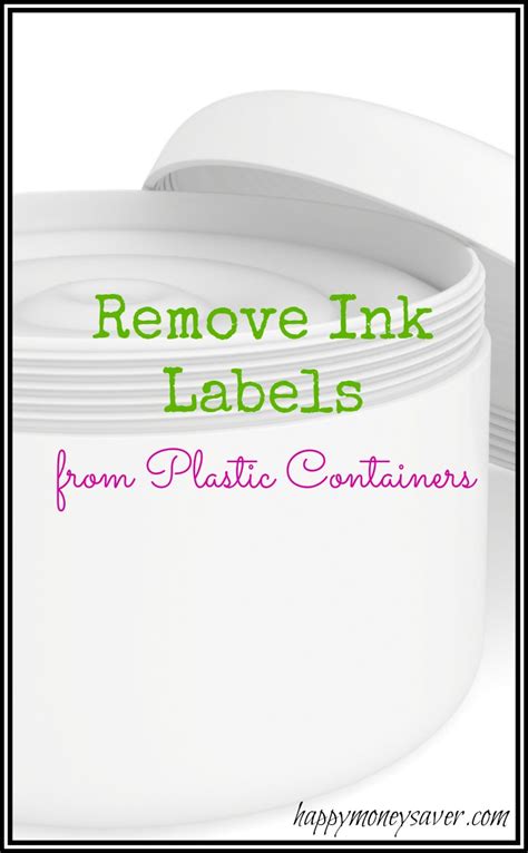 Image result for How to Remove Sticky Labels From Plastic Containers
