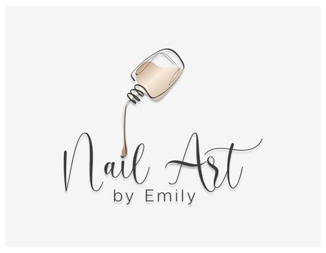 Nail Art Logo Design, Nail Studio Logo, Custom Nail Studio Logo, Beauty Salon Logo, Nail Artist ...