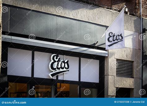HEERLEN, NETHERLANDS - NOVEMBER 10, 2022: Etos Drogist Logo on Their Store for Heerlen. Etos is ...