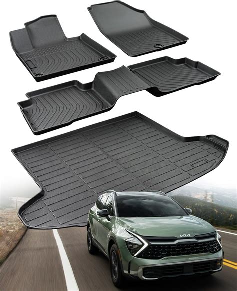 CreekT Lot complet de 4 tapis de sol pour Kia Sportage 2023-2025 2026 ...