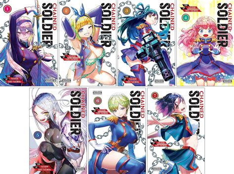 Snapklik.com : Chained Soldier Manga Set Vol.1-7 By Takahiro