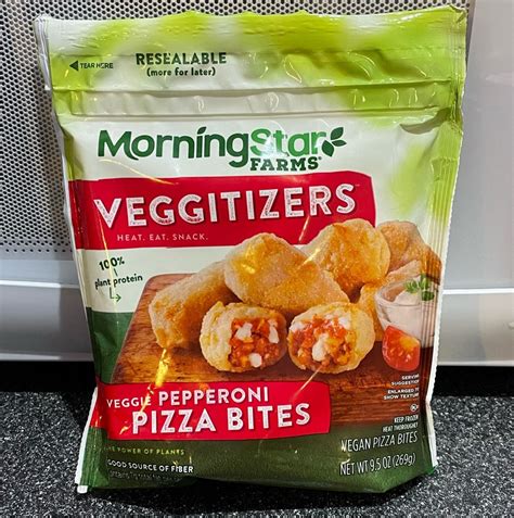 Veggitizers Pizza Bites - Pepperoni from MorningStar Farms - Vegan ...