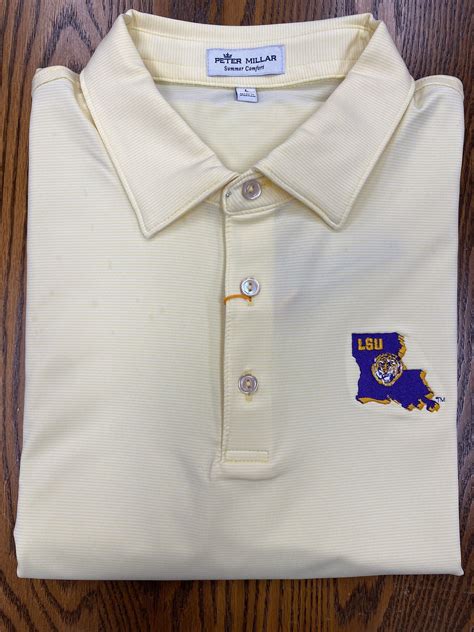 Camiseta Polo Lsu