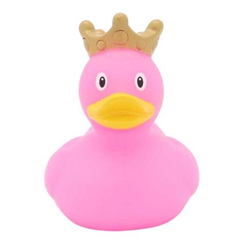 Shop for Lilalu Mini Pink Rubber Duck with Crown | Virgin Megastore Qatar