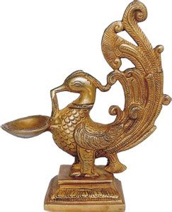 aakrati Elegant Brass Bird Diya | A Divine Addition to Your Festival ...