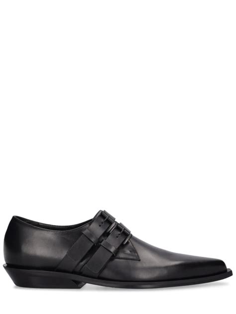 Bowie double monk strap shoes - Ann Demeulemeester - Men | Luisaviaroma