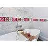 Paper Plain Design Self Adhesive Wall Tile Peel and Stick for Kitchen ...