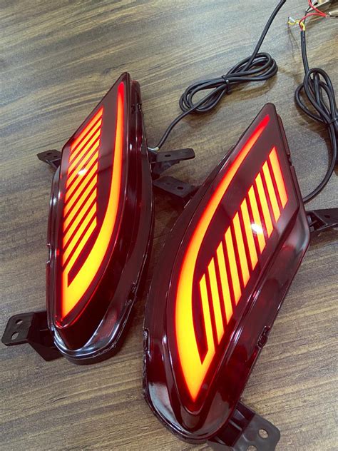 Rear Bumper Led Reflector/DRL for XUV 700 SET OF 2( 4 wires) with Matr ...