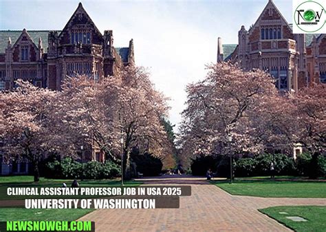 Clinical Assistant Professor Job in USA | University of Washington