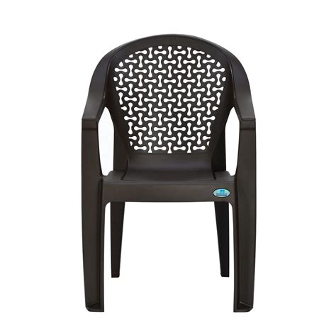 Nilkamal Comfy Plastic Chairs Set of 2 for Dining Room|Living Room ...