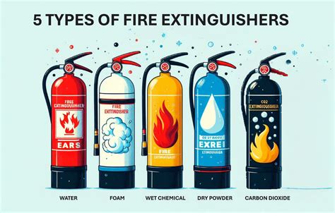 5 Different Fire Extinguisher Types in the UK: A Comprehensive Guide