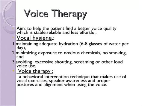 Symposium Vocal Nodules And Polyp | PPT