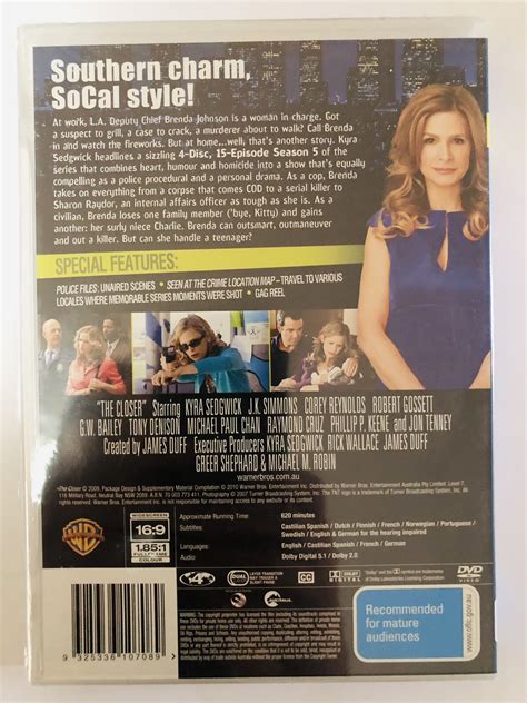 Closer, the : Season 5 (Box Set, DVD, 2009) for sale online | eBay ...