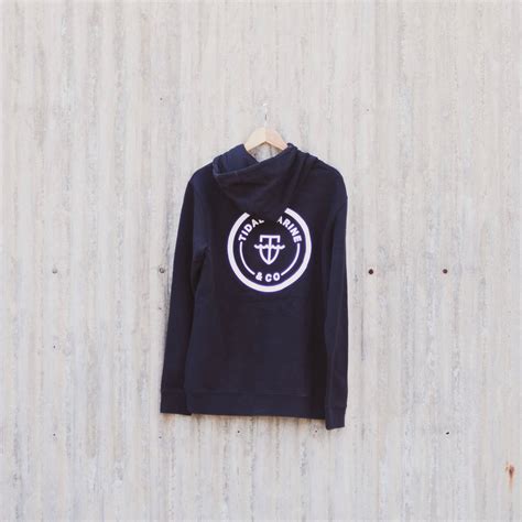 Men’s Navy Hoodie | Tidal Marine