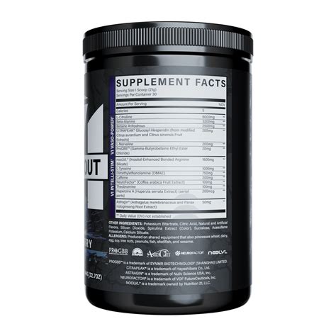 V1 NUTRA : V1 PRE-WORKOUT