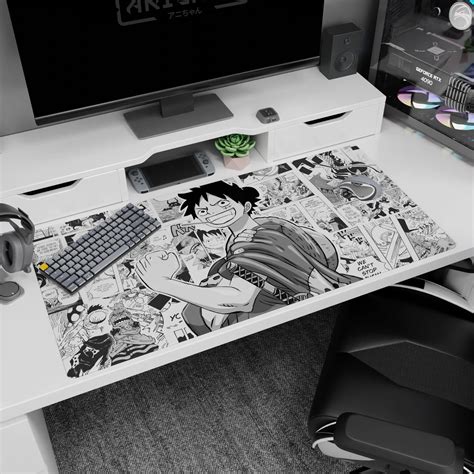 One Piece - Anime Mouse Pad and Desk Pad - Luffy: Manga Hero – AniChan