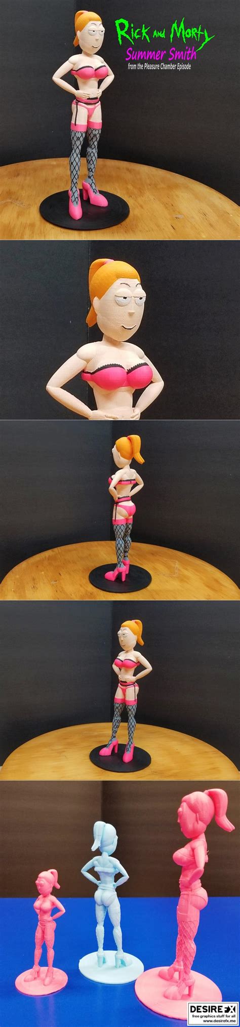 Desire FX 3d models | Summer smith from Rick and Morty pleasure chamber ...