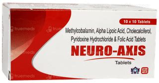 Neuro Axis Tablet 10 - Uses, Side Effects, Dosage, Price | Truemeds